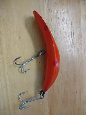 Vintage Large T55 Flatfish  Fishing Musky Lure. Exc Cond • $4.99