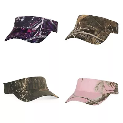 Camouflage Visor Men's Ladies Mossy Oak Realtree Pink Camo Max-5 Muddy Girl • $9.75