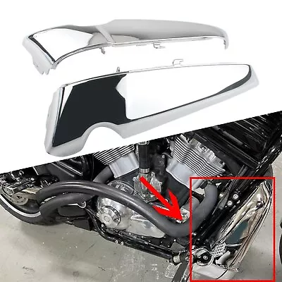 Chrome Left Right Radiator Side Covers Shrouds ABS For Harley VROD V-Rod VRSC • $94.29