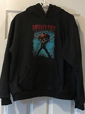 Motley Crue Headgear Classics Mens Hoodie Size M Chest 24  Length 24  • $49.99