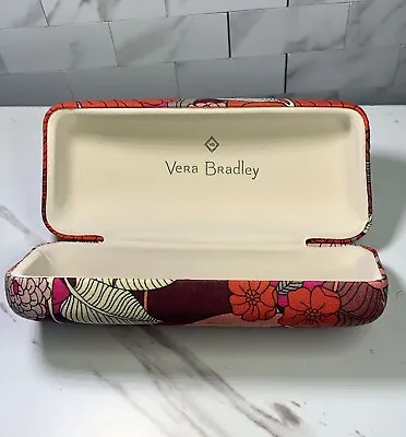 Vera Bradley Eyeglasses Case Multicolored Floral Hard Cover. Excellent Cond • $12.50