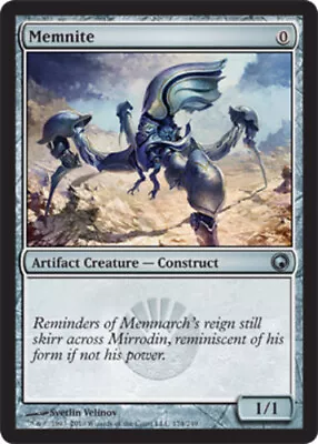 Hero Deal English - 1 X MTG Memnite Scars Of Mirrodin • $1.88