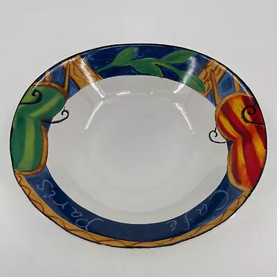 Misono Cafe Paris 4914 Ceramic Serving Bowl 1994 Vintage Collectible • $11.97
