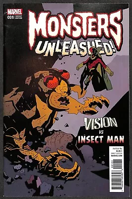 Monsters Unleashed #1 Mike Mignola 1:100 Monster Vs Marvel Hero Variant VFN • $86.97