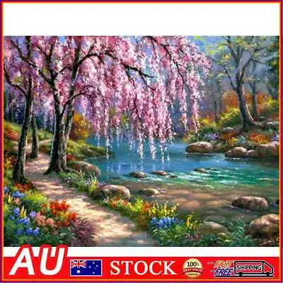 $10.99 • Buy 5D DIY Full Drill Diamond Painting Landscape Cross Stitch Embroidery Mosaic
