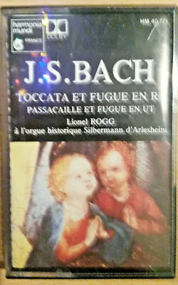  Bach - Organ Works Vol:1 - Bwv 582 565 542 & 537 - Rogg -cassette • £0.99