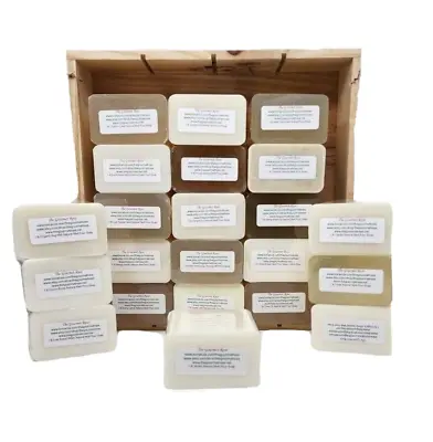 24 Lb MELT AND POUR SAMPLER SOAP Variety Base All Natural Wholesale Bulk PACK • $198