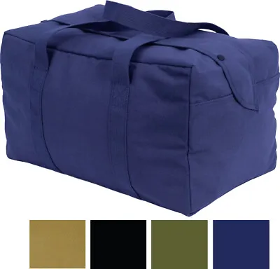 Rothco Canvas Small Cargo Bag Mini Parachute Carry Duffle Military Tactical Tote • $26.99