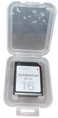 Canon 16MB SD Multi Media Memory Card MMC-16M Brand New Sealed  • $11.99