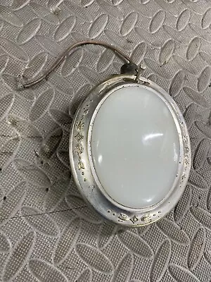 Model A Ford ? Victoria? Interior Dome Light With Lens & Ornate Bezel FREE SHIP • $50