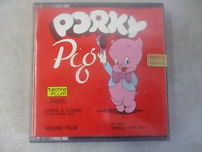 Vintage Looney Tunes Porky Pig Pp 906 Deduce You Say Super 8 Film Reel • $9.99