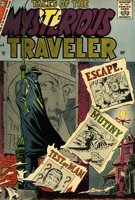 Tales Of The  Mysterious Traveler 1-13 Full Run On Dvd Rom Charlton Comics Ditko • £3.95