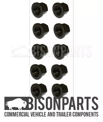 +FITS DAF LF45 (2001 - 2013) FRONT OR REAR WHEEL NUTS M20x1.5 BP110-011 X 10 • $38.83