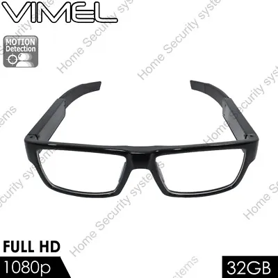 Classic Glasses Camera Clear Lens Video Action HD 1080P Security Spy Hidden • $159