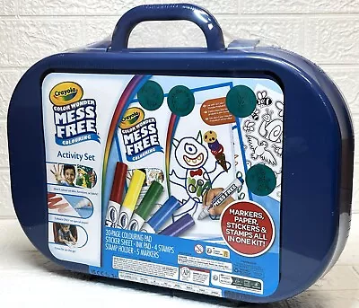 New Crayola Colour Wonder Mess Free Activity Set Art Travel Case #2 • £9.99