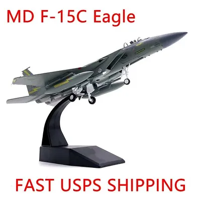 1/100 USAF Mcdonnell Douglas F-15C Eagle Military Aircraft Fighter Diecast Model • $22.99