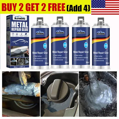 Metal Repair Paste AB Casting Repair Glue Industrial Heat Cold Weld 50ml US • $8.59