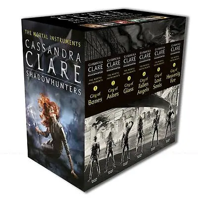 £19.49 • Buy Cassandra Clare The Mortal Instruments Shadowhunters Collection 6 Books Box Set
