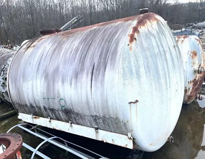 5000 Gallon Glass Lined Carbon Steel Horizontal Tank • $3500