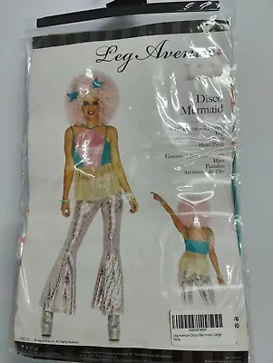 Disco Mermaid Leg Avenue Adult Size S Costume New Halloween Party - FREE POSTAGE • £19.95