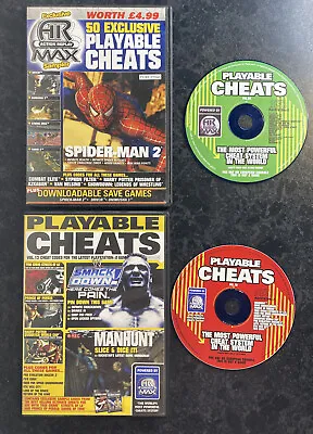 Vol.13 & Vol.20 Action Replay Playable Cheats Ps2 Discs!💥 • £12.95