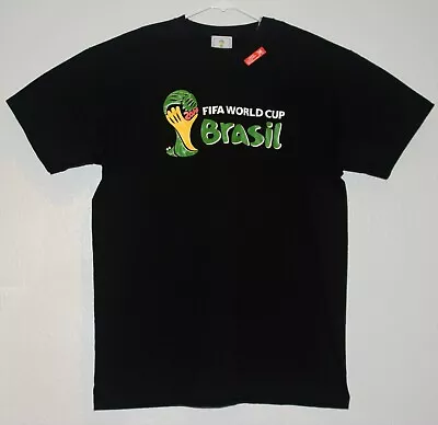 NWT Men’s FIFA World Cup 2014 Brazil Officially Licensed T-Shirt Sz Large New • $29.83