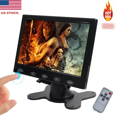 Mini 9  Security CCTV Monitor PC Screen AV/VGA/HDMI Video For DSLR POS Car DVD • $71.99