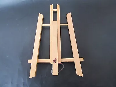 1X Oak Table Top Professional Easel Frame Painting Art Display • $16