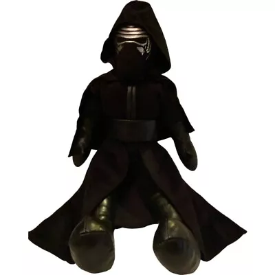 Large 26” Star Wars Kylo Ren Plush Toy Black With Hood Stuffed Pillow You • $27.34