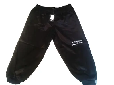 Trousers 3/4 Jogging Umbro Knickers 2000 - Black - Man Size XXL - New • $35.76