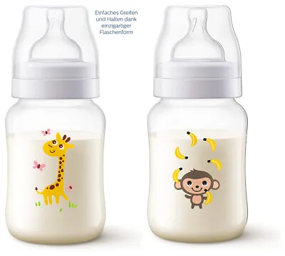 £14.39 • Buy Philips Avent / Anti-Colic / Bottle With AirFree / 260 Ml / Various Design-Choos