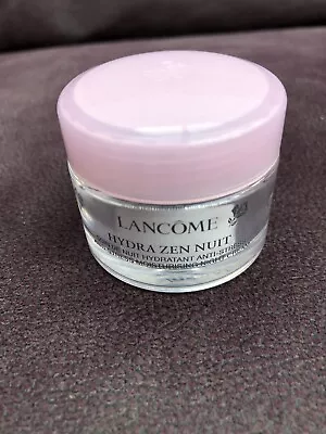 Bn   LancÔme   Hydra Zen Nuit Anti-stress Moisturising Night Cream - 15 Ml !! • £14.99