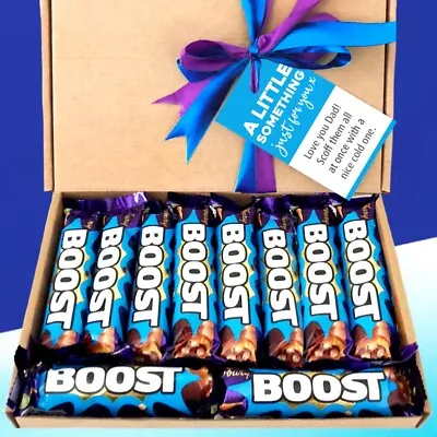 CADBURY BOOST Chocolate Gift Box | Personalised Hamper | Birthday Father’s Day • £14.99