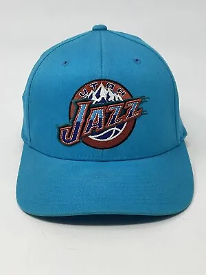 Utah Jazz Mitchell & Ness HWC Teal Snapback Hat • $14.99