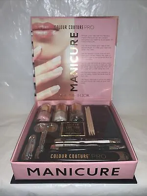 Colour Couture Pro Manicure Pedicure 13 Piece Gift Set - DIY French Manicure • £14.99