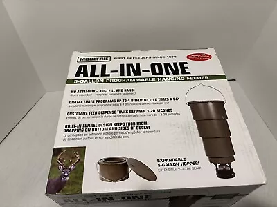 MOULTRIE 5-Gallon All-In-One Hanging Deer Feeder With Adjustable Timer  (NEW) • $71.96