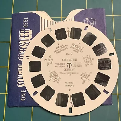 Rare Sawyer's Single View-master Reel 1570 East Berlin Germany Deutschland 1L • $12