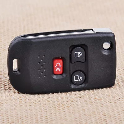 3-Button Flip Remote Key Fob Shell Case Fit For Ford F-150 Escape Mazda B2300 Hf • $20.35