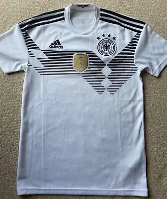 £6 • Buy Deutscher Fussball-Bund Adidas Football Shirt Size Xs FIFA 2014 World Champions 