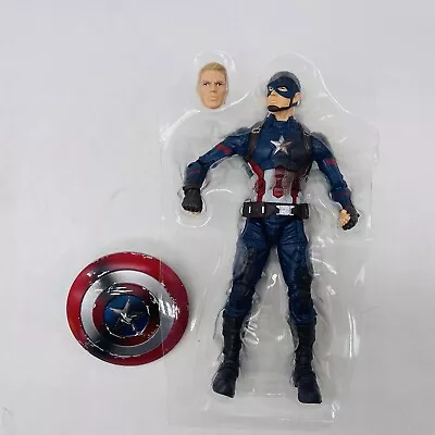 Captain America Marvel Legends Civil War 3pk 6  Loose Battle Damage Avengers • $24.99