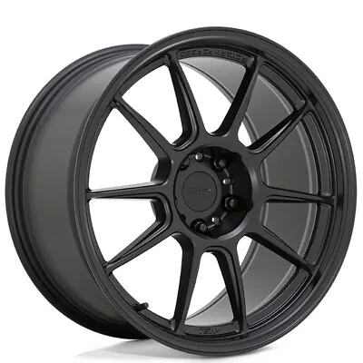 18x8/18x9.5  Staggered TSW Wheels Imatra Matte Black Rotary Forged Rims • $1292