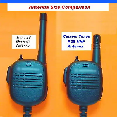 M36 Stubby UHF 440 7/800 PSM Antenna For Motorola RMN5072 XTS1500 PR1500 MTS2000 • $31.69