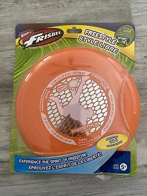 Wham-O World Class Freestyle Frisbee 160g Orange Disk New Gift For Boy • $14.99