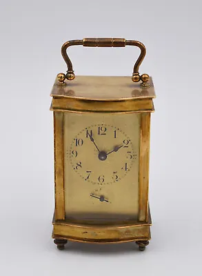 Antique Officer's Travel Clock Clock Clock • $96.28