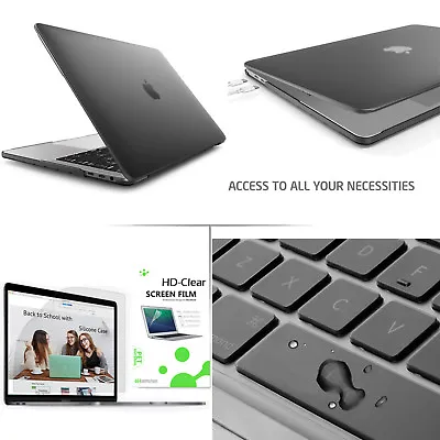Soft Touch Hard Case Keyboard Cover Screen Protector For Macbook Pro 13 13.3inch • $18.99