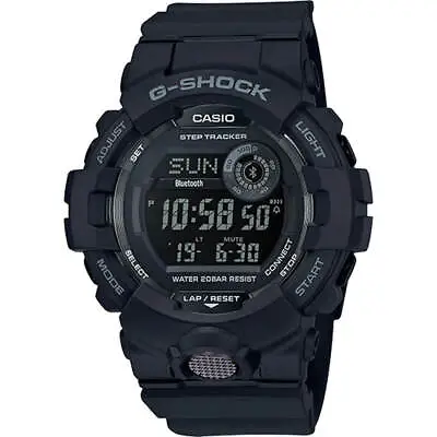 Casio Men's Watch G-Shock G-Squad Quartz Ana-Digi Dial Black Strap GBD800-1B • $80.47