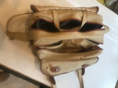 £10 • Buy Old Canvas And Leather Camera Bag