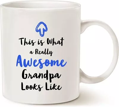 Christmas Gifts Grandpa Coffee Mug From Granddaughter Grandson This Is What A Re • $16.99