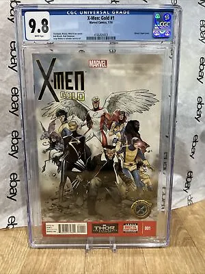 MARVEL COMIC X-MEN GOLD #1 CGC 9.8 (01/2014) New Slab Comic Combine Ship • $84.95