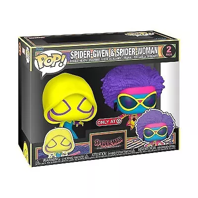 Funko POP! Spider-Man: Across The Spiderverse 2pk – Spider-Gwen & Spider-Woman • $9.99